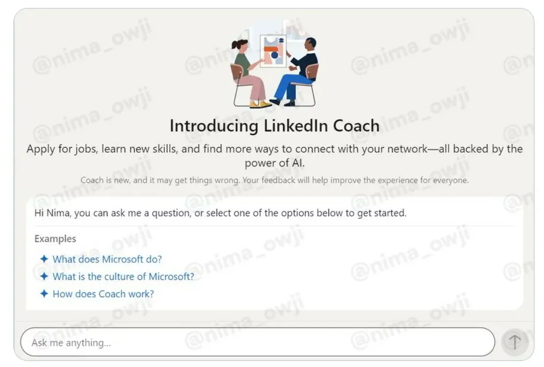 LinkedIn AI coach